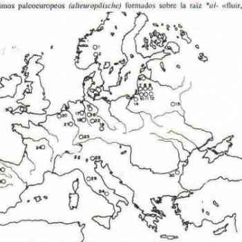 Click para ampliar. Pulsa en el nombre para ver la ficha. Hidrónimos paleoeuropeos formados por la raíz *al-